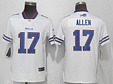 Women Nike Bills 17 Josh Allen White Vapor Untouchable Limited Jersey,baseball caps,new era cap wholesale,wholesale hats